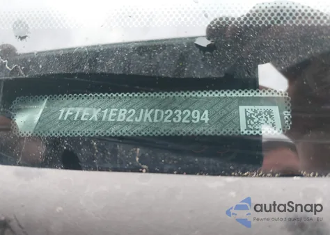 2018 Ford F150 Super Cab из США, поврежденный, VIN 1FTEX1EB2JKD23294